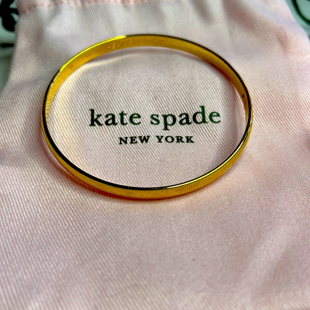 Kate Spade Heart of Gold bangle bracelet